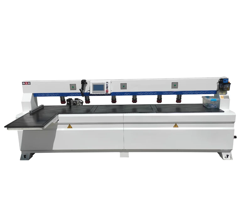 MDF Door Grooving Slotting Horizontal Vertical Drilling CNC Side Hole Drilling Milling Machine