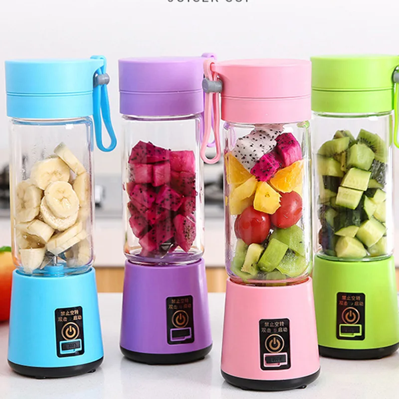 Dropship 380ML USB Portable Blender Portable Fruit Electric Juicing Cup  Kitchen Gadgets to Sell Online at a Lower Price
