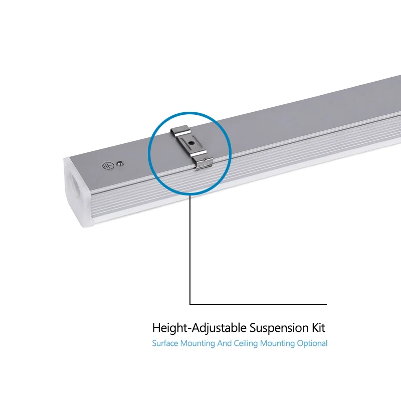 High Quality 60W Three Row Leds Batten Light Integrated T5 Tube 4 ft Led Tube Light 1200mm 40 Watt for Supermarket