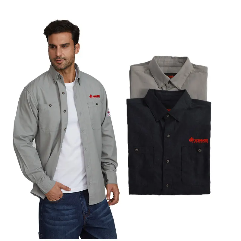 Wholesale Nfpa 2112 Inherent Fr Solid Fire Retardant Mechanic