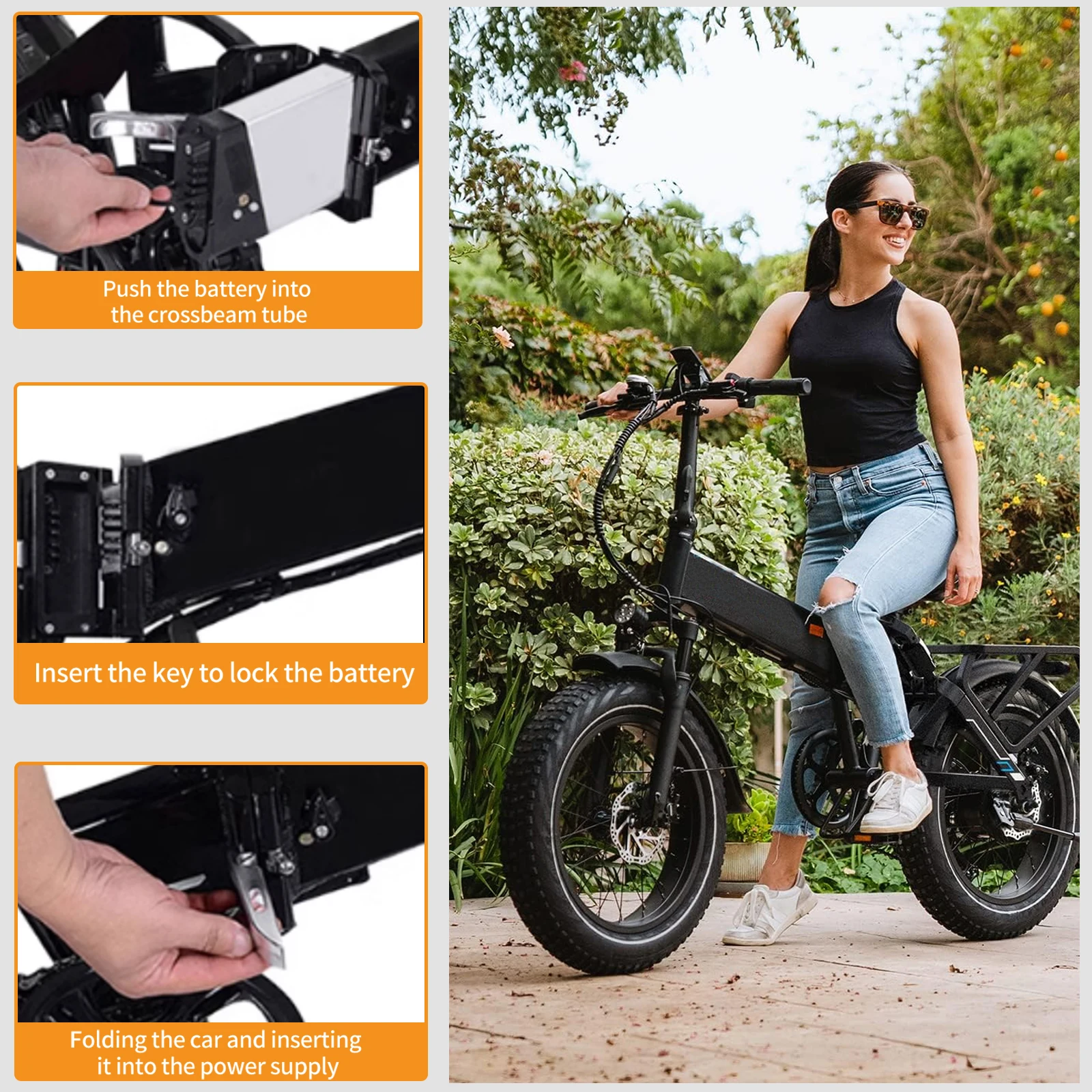 Replacement 48V 750W Mate X Electric Folding Bike Bicycle