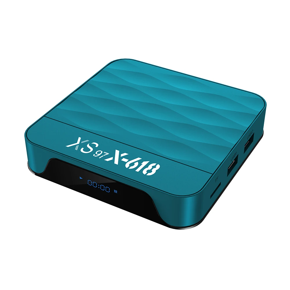 XS97 X-618 Android 12 Set Top Box, 4K Resolution, Allwinner H618