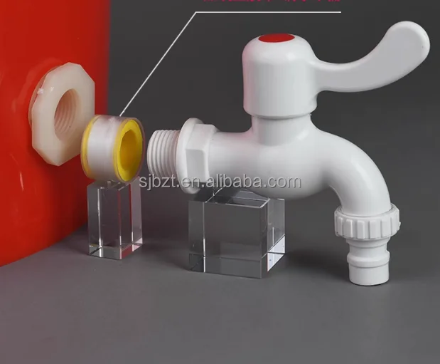 20L 120L 200L HDPE Plastic Bucket Square/Cylinder Shape with Faucet Control Switch Food Grade Recyclable Tap Barrel for Water