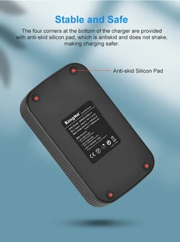 KingMa Portable Camera Li-ion Battery EN-EL14 Packs and Usbs Charging Charger for Nikon Camera detail image