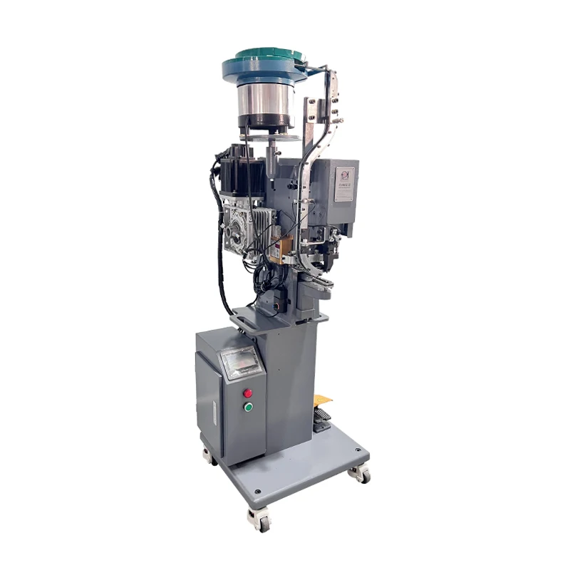 Button And Riveting Machine JZ-989HS Shoe Lace Hook Button Riveting Machine - Servo Motor