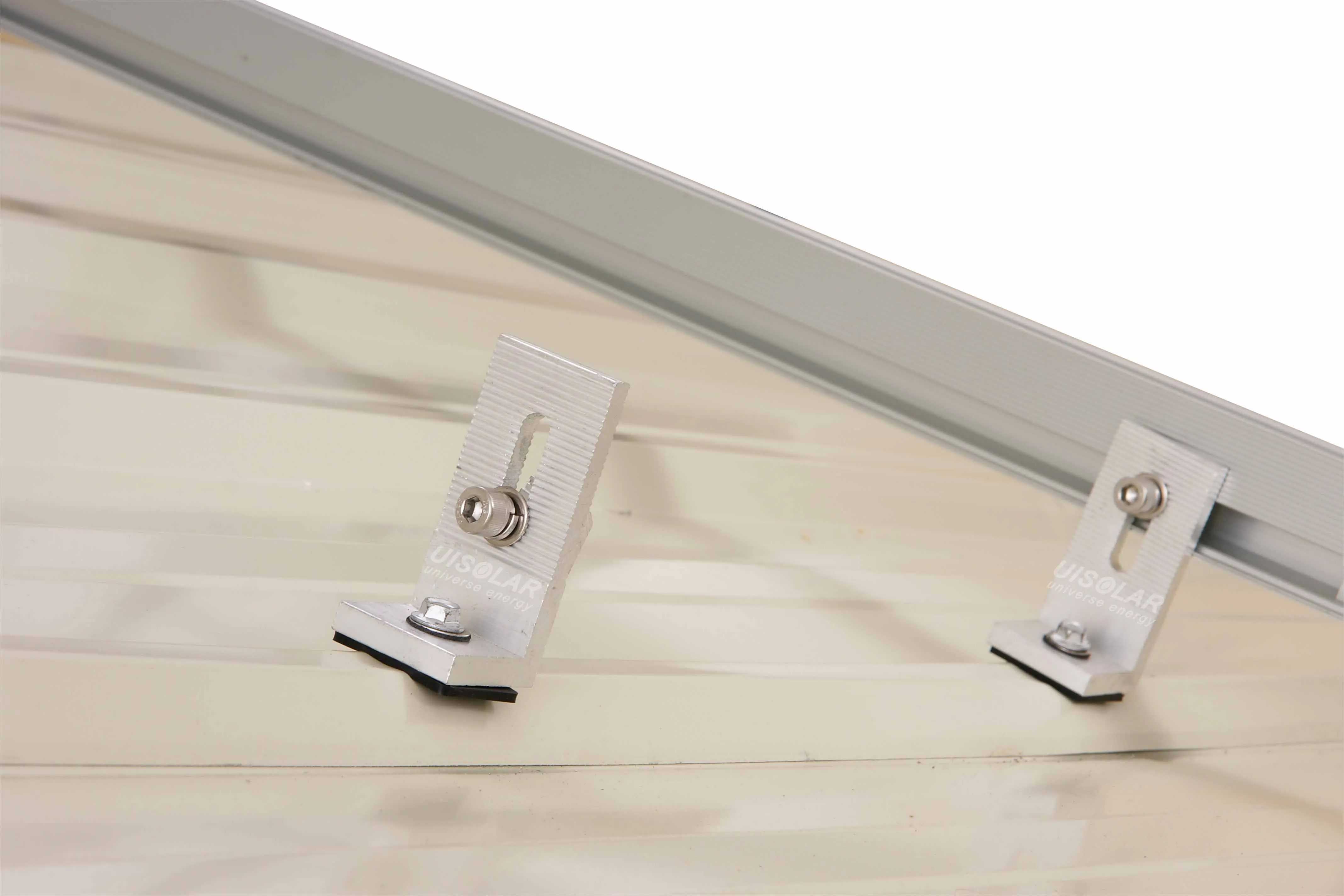 UISOLAR Custom Solar Mounting Bracket L Foot Solar Mounting Solar L Feet Metal Roof Mount Feet L Bracket for Solar Panels