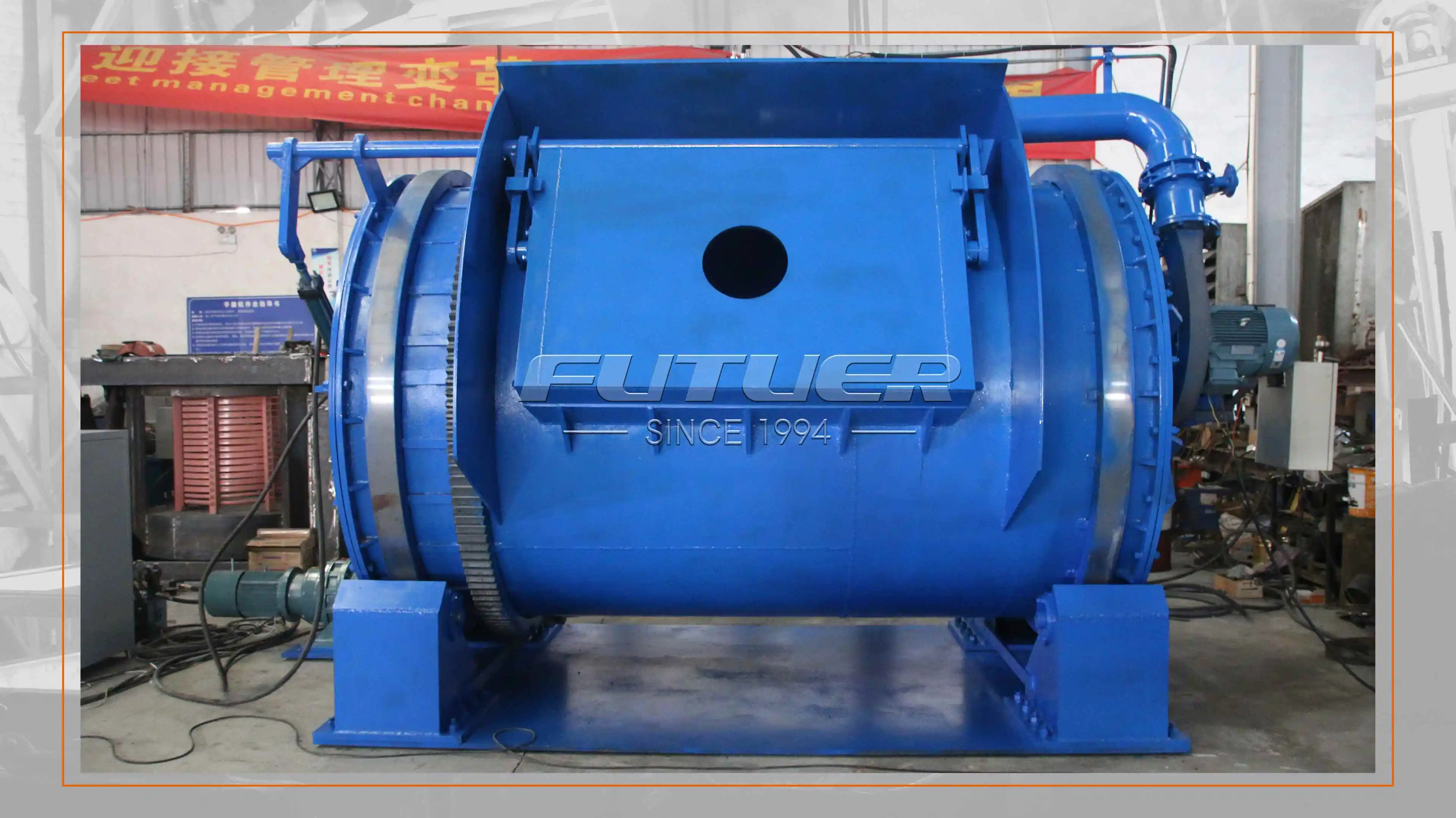 metal-melting-rotary-furnace-continuous-tilting-furnace-aluminum