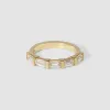 Baguette Cut Band