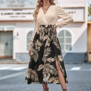 Elegant Dresses 2023 New Design Maxi Short Sleeve Long Dresses Women Long Sleeve Knit Maxi Dress