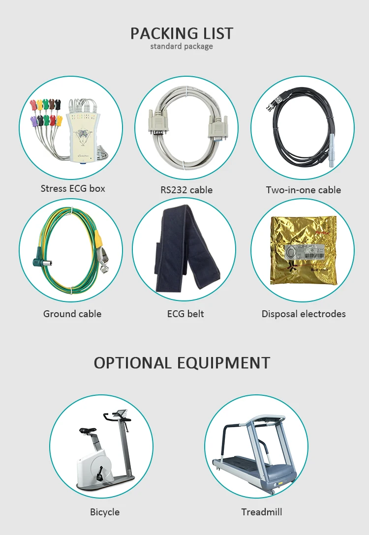 Technology Innovation Products Newstress Test 12channel Ecg Medical