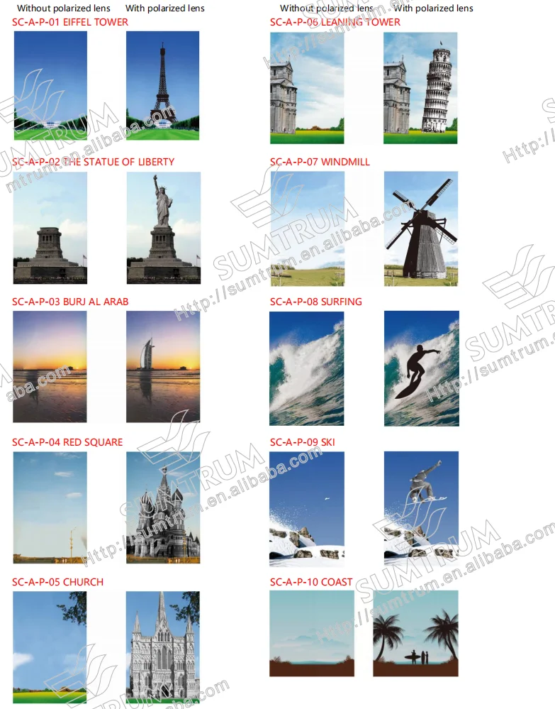 In Stock Invisible Effect Polarized Test