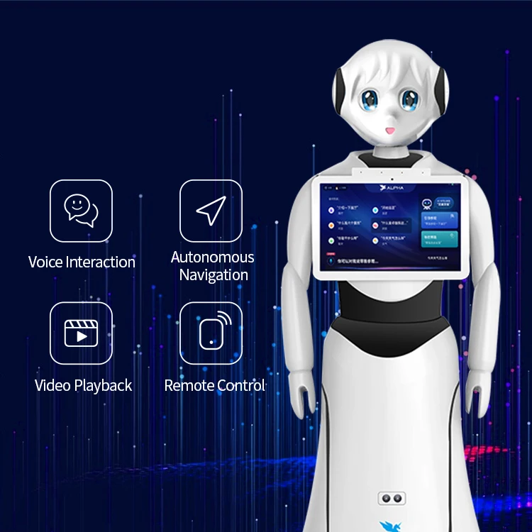 AI Humanoid Robots for Talking Reception Service Robot AI Reception Robot