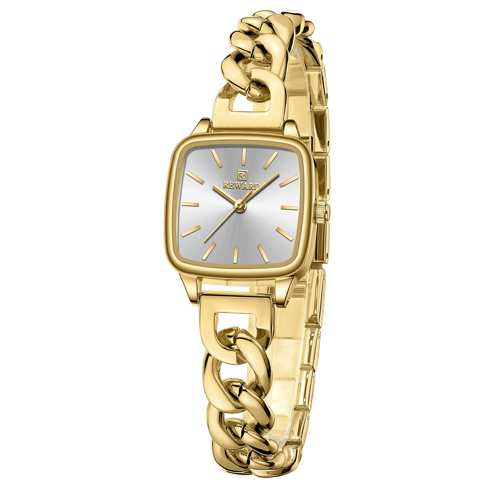 Women\'s Silver And Gold Analog Stainless Steel Waterproof Luxury Bracelet Watch POEDAGAR Women Luxury Watch Luminous Waterproof Quartz Watch  main image 3