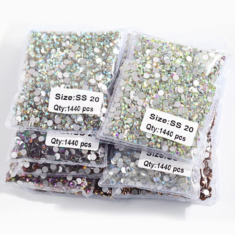 Strasssteine 1440 Stück - Facettenschliff Glas Steine Für Nail Art & DIY