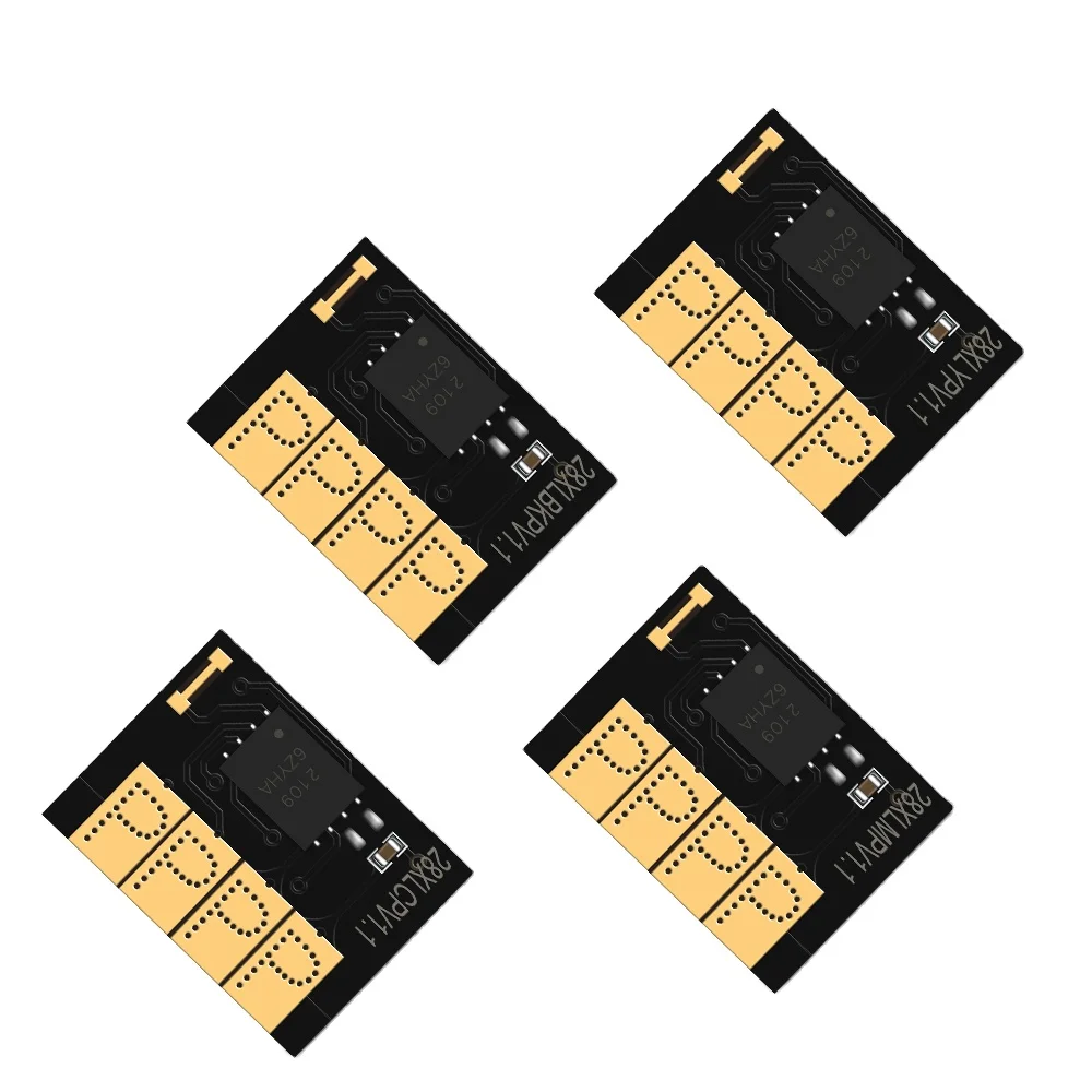 OCBESETJET 130ml 300ml Chip for HP 728XL 728 Ink Cartridge Chip One Time Chip for HP DesignJet T730 T830 Printer