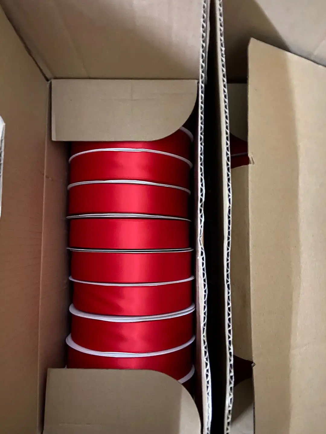 Wholesale Solid Colors Double Faced 25mm Stitch White Dot Grosgrain Ribbon 100yards/roll Buy