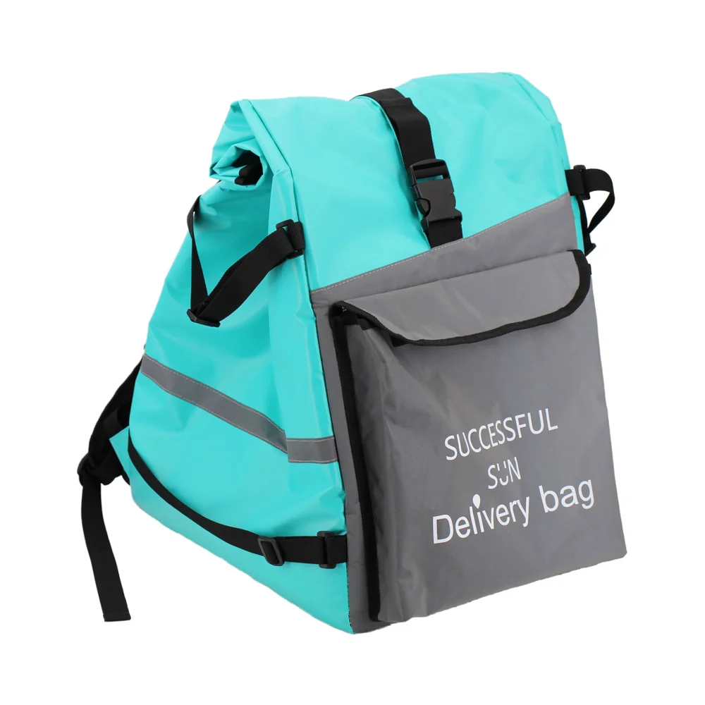 product 2025 wholesale custom large size top rolling food delivery backpack insulated delivery backpack-2