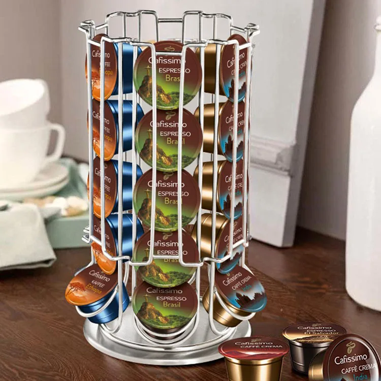 Tchibo Cafissimo 360 Rotating Coffee Capsules Dispenser Holder Stand