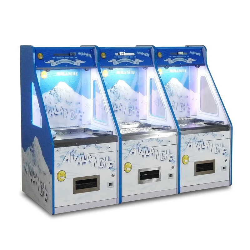 Factory Design Mini Coin Operated Push Coin Quarter Game Machine Pusher