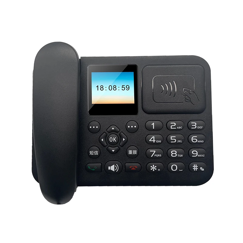 4g Lte Gsm Volte Cordless Desk Phone Wireless Desktop Telephone With