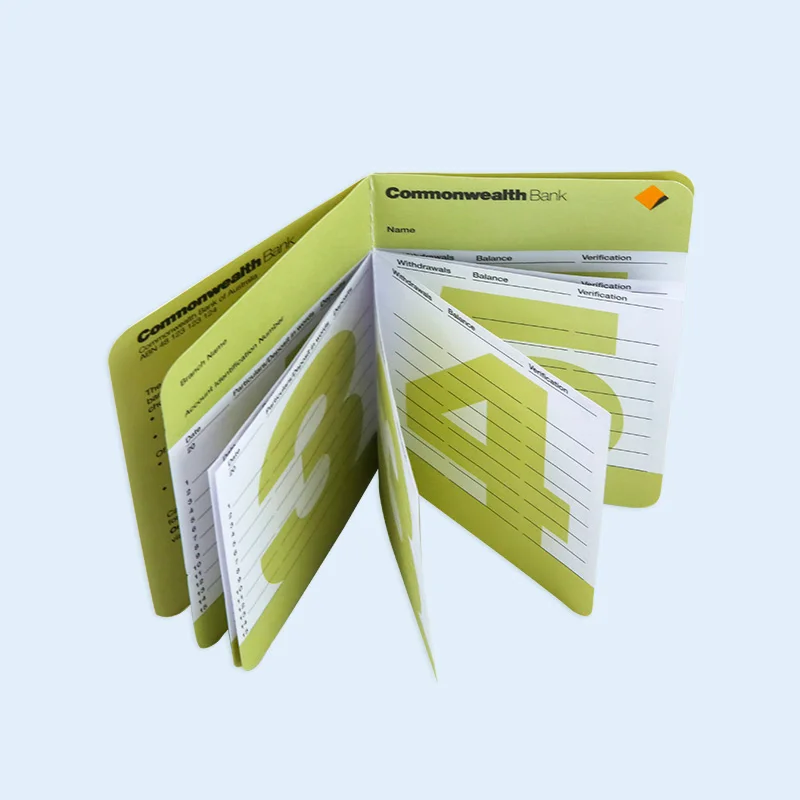 2021  Bank Susu Bank Reception Pass Book Printing Service