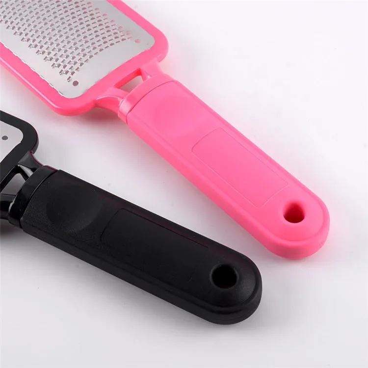 Скруббер педикюрные инструменты для удаления мозолей из омертвевшей кожи пилка ног нержавеющей