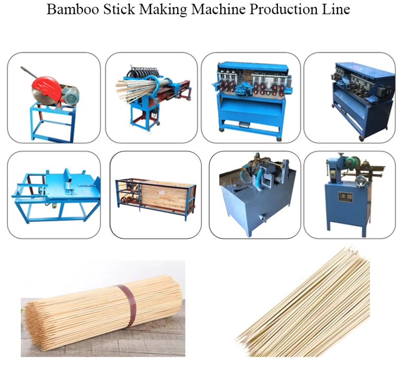Best-Selling Automatic Stick Toothpick Making Machine Bamboo Toothpick Making Machine for Sale