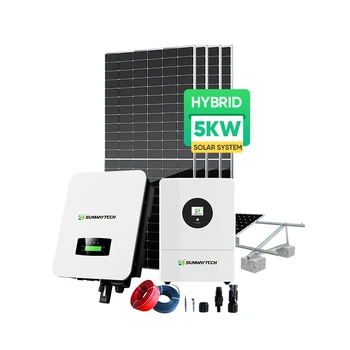 10 Years Warranty Complete Kits 10kw Hybrid Solar Energy System 5kw 8kw ...
