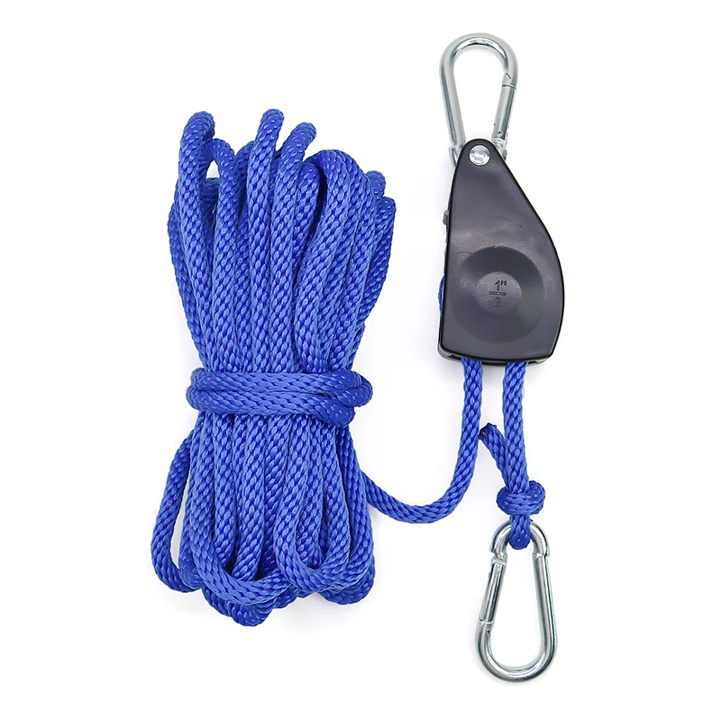 1/2 inch 500lbs rope ratchet tie down for hoisting securing large loads