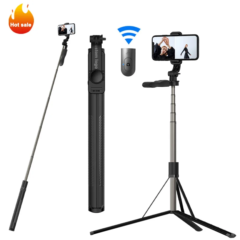 L05 149 см длинная селфи-палка Штатив для мобильного телефона ручная штатив с беспроводным дистанционным