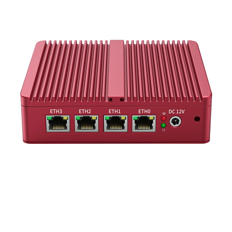 Fanless 12v 10w Wifi 4g Ddr4 4gb Ram 4 Lan G30 Intel Celeron Firewall ...