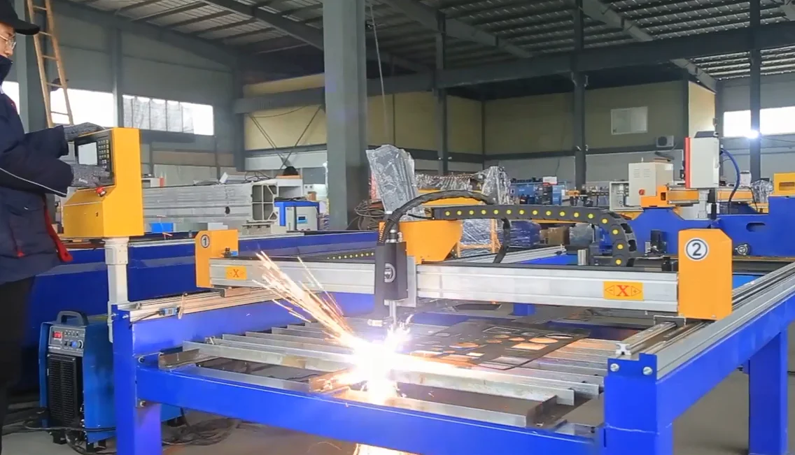 Desktop Cnc X Y Table Type Profile Plasma Cutter Torch Portable Plasma Cutting Machine Table in Gantry Cutters Kits Price