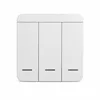 White 3 gang switch