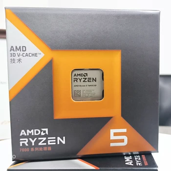 Brand New AMD R5 7600X3D 6 Core 12 thread 4.7GHz PCIE5.0 5200Mhz DDR5 Ram  AM5 Desktop Processor With Intergrated GPU Gaming CPU