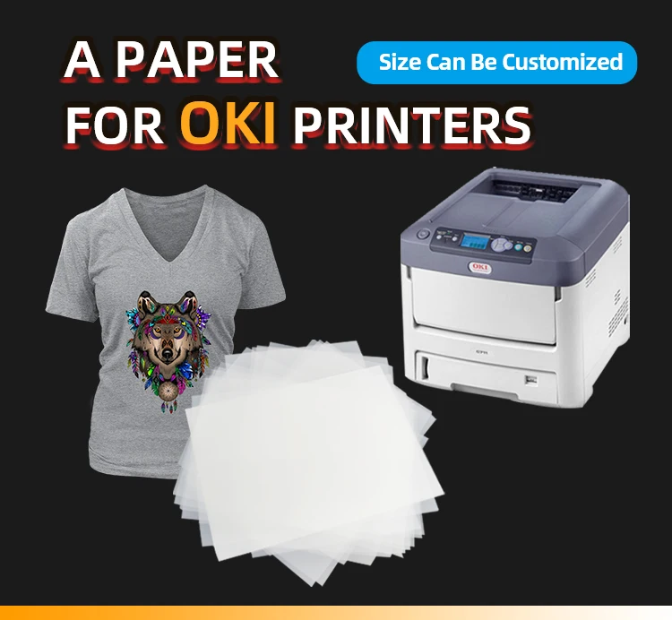 Wholesale A3 A4 No Cut Self Weeding Heat Transfer Pet Film Printing