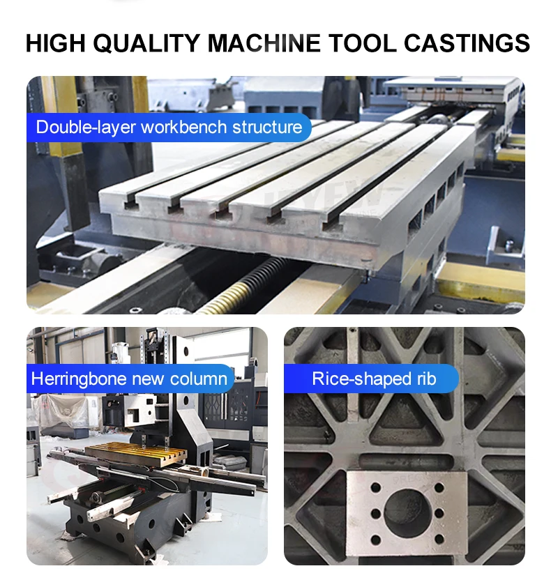 Factory Price Xk7132 Cnc Vertical Milling Machines 3 Axis Cnc Milling ...