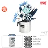 Winter ice flower/with flower pot/625p