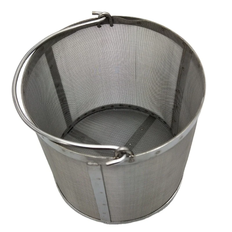 Filtro Colador Hop Spider Acero Inoxidable 304 - Malla 300 Micras - Para Elaborar Cerveza Artesanal