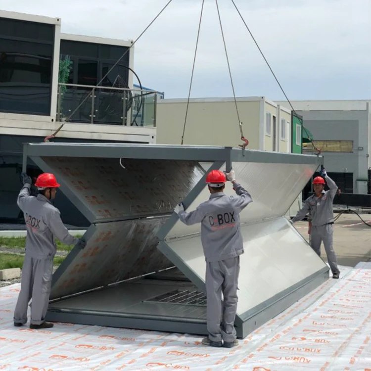 20 футов, 40 футов, жилой складной контейнер, сборный складной контейнер для дома