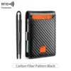 Patrón de fibra de carbono negro