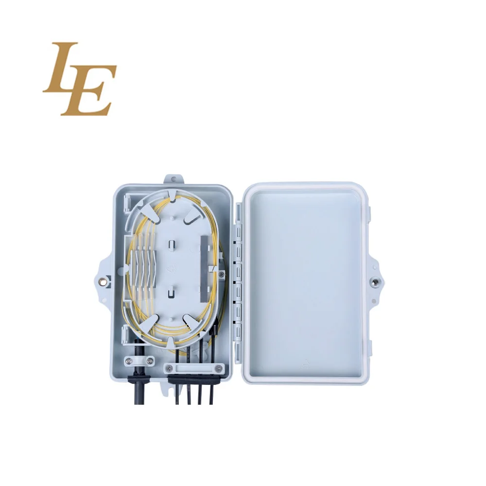 Fiber optic cable distribution box IP56 4 core cable termination box ...
