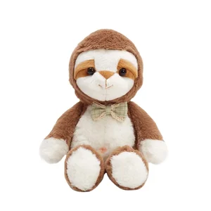 Hot Sale Microwavable Plush Stuffed Sloth Toys Warm Kids Products with PP Cotton Filling