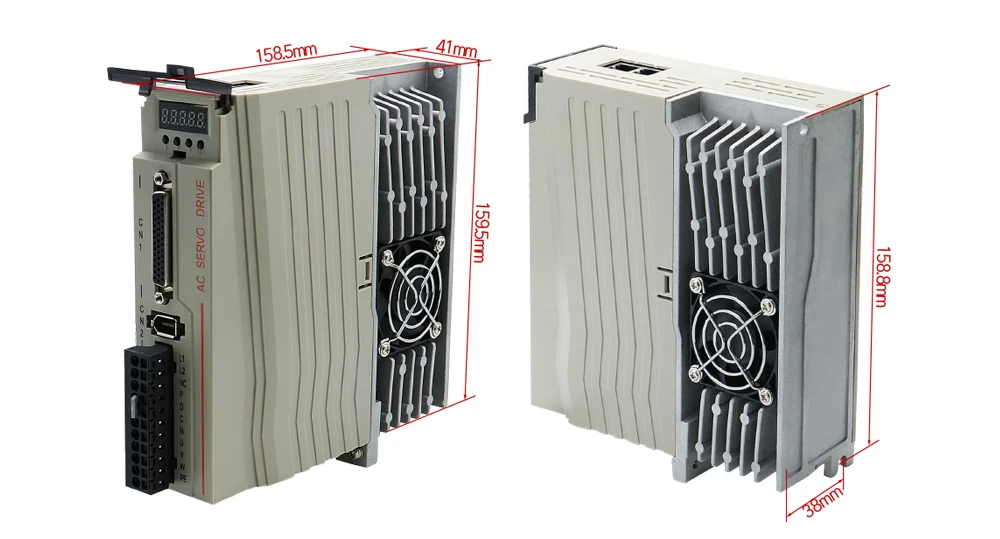 HLTNC Cheap Price Servo Motor Kit 80CST-A1C02430  2.4NM,750W 220V 4.8A  C30-L15A-GABN 50 to 60 HZ 220V 7A Use for CNC