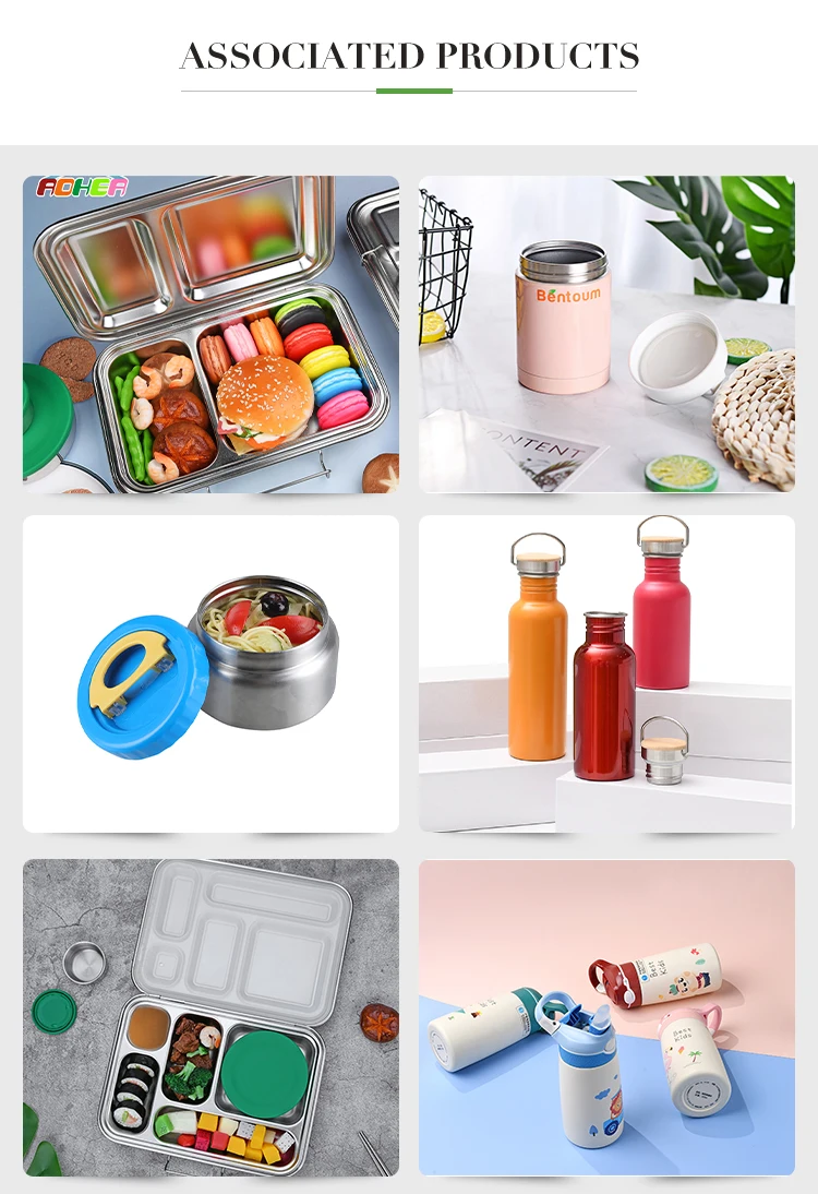 Stainless Steel Korean Lunch Box Custom Lunch Box Stainless Steel Leak