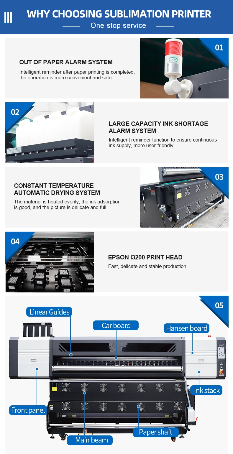 Dye Sublimation Printer Machine  Cutting Plotter Sublimation Printer and Plotter