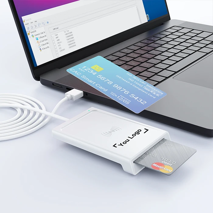 Rocketek OEM NFC Smart Card Reader Credit Sd Tf RFID Card Reader Write for Windows Android Linux