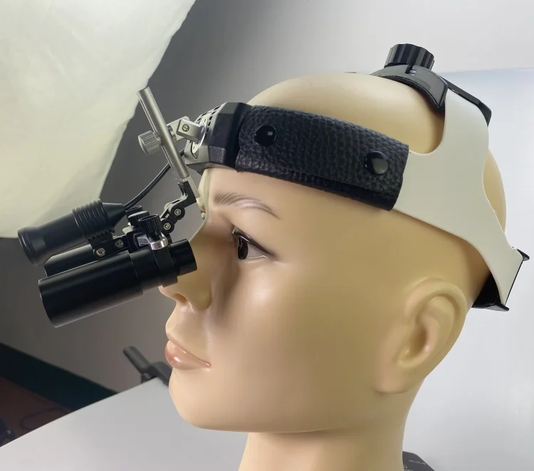Headmounted 5x Medical Dental Loupes ( With Led Head Lamp) Buy