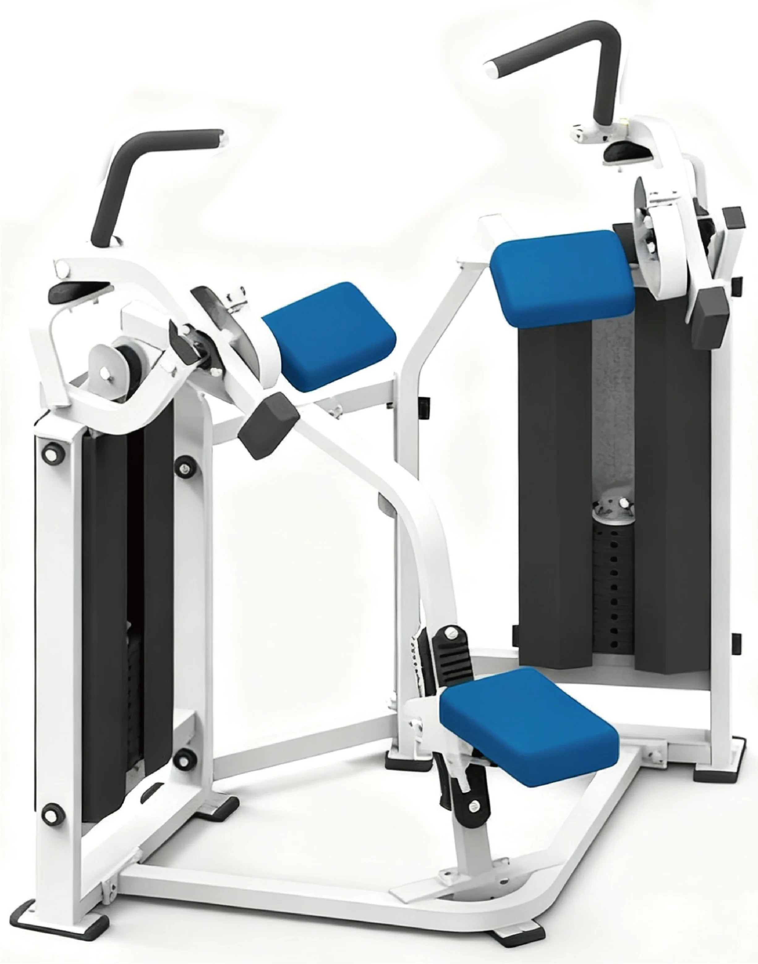 Commercial-Grade Modern Steel Fitness CXM08 Split-Weight Stack Bicep Curl Machine for Shoulder Exercise for Gym Equipment