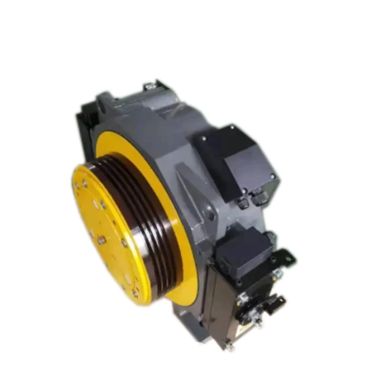 Lift Parts 1000kg Load Elevator Gearless Traction Machine WHY2T0