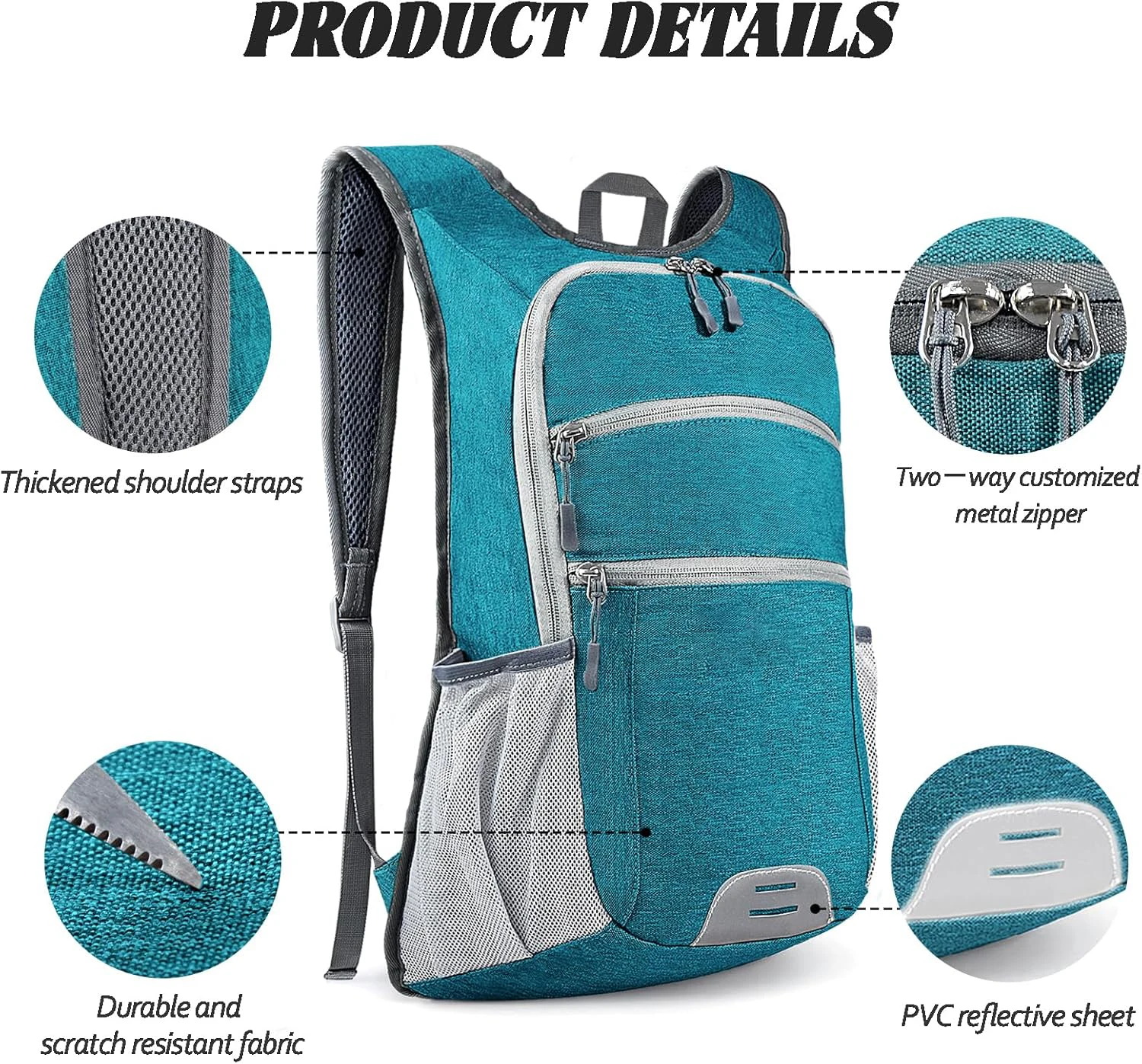 20L Hiking Backpack Ultra Lightweight Waterproof Travel Backpack Packable Small Outdoor Bag Foldable Day Pack for Women Men 20L Hiking Backpack Ultra Lightweight Waterproof Travel Backpack Packable Small Outdoor Bag Foldable Day Pack for Women Men